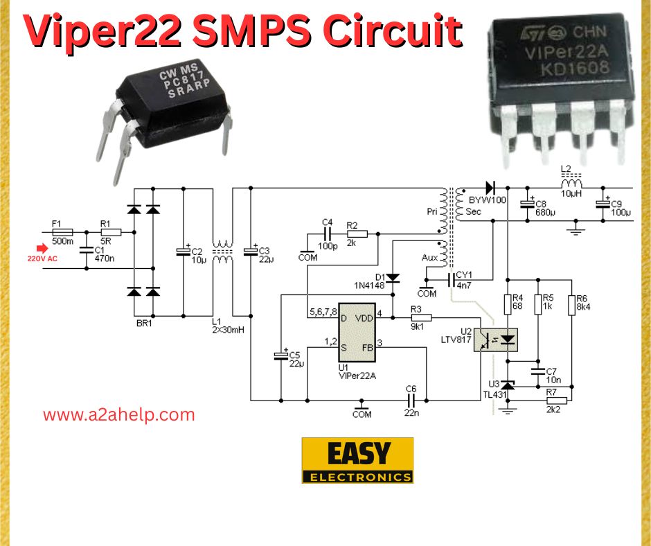 Viper22A SMPS Circuit: A Comprehensive Guide to Building an Efficient Power Supply