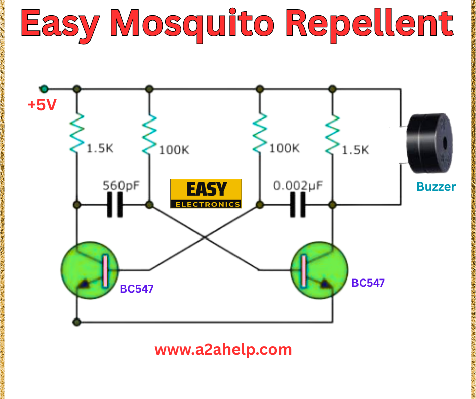 mosquito repellent circuit