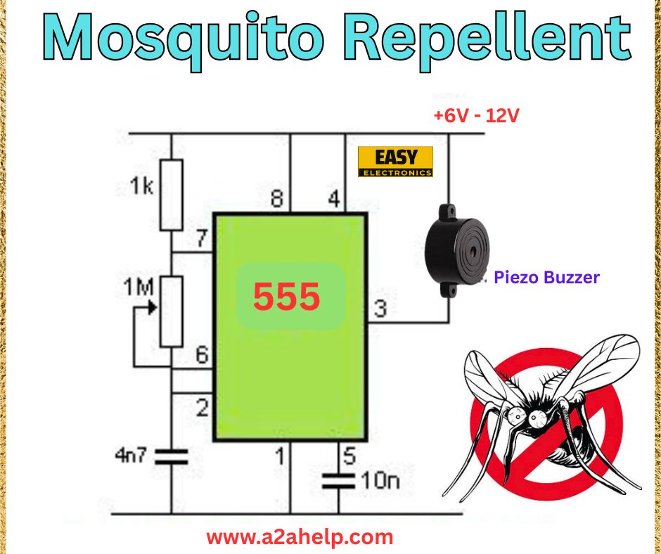 DIY Mosquito Repellent Circuit