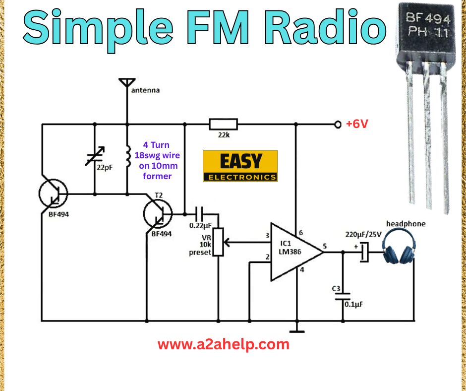 simple FM radio circuit