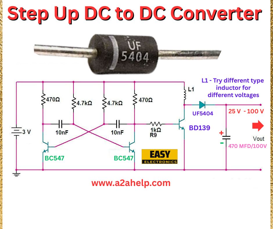 step-up DC to DC converter
