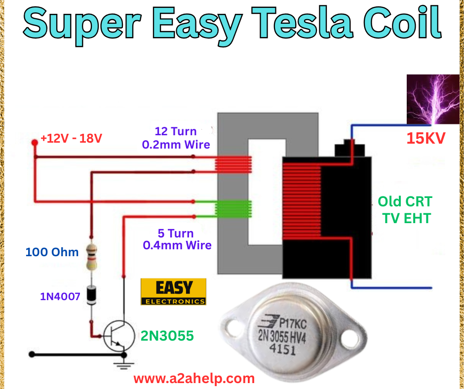Super Easy Tesla Coil