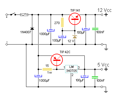 Dual Power Supply Circuit