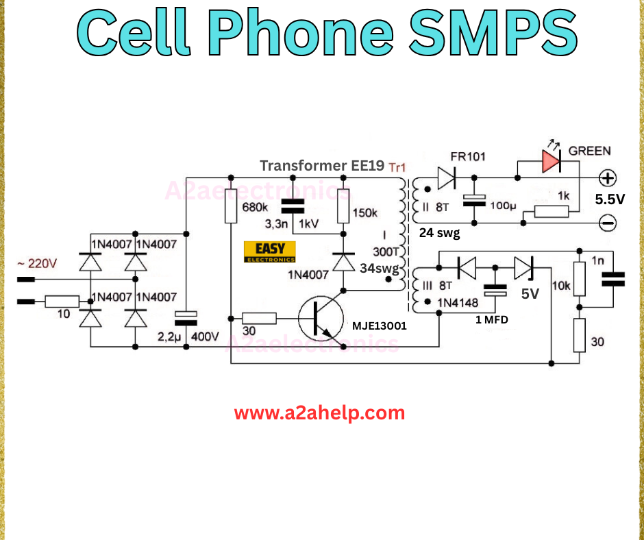 Cell Phone SMPS Circuit
