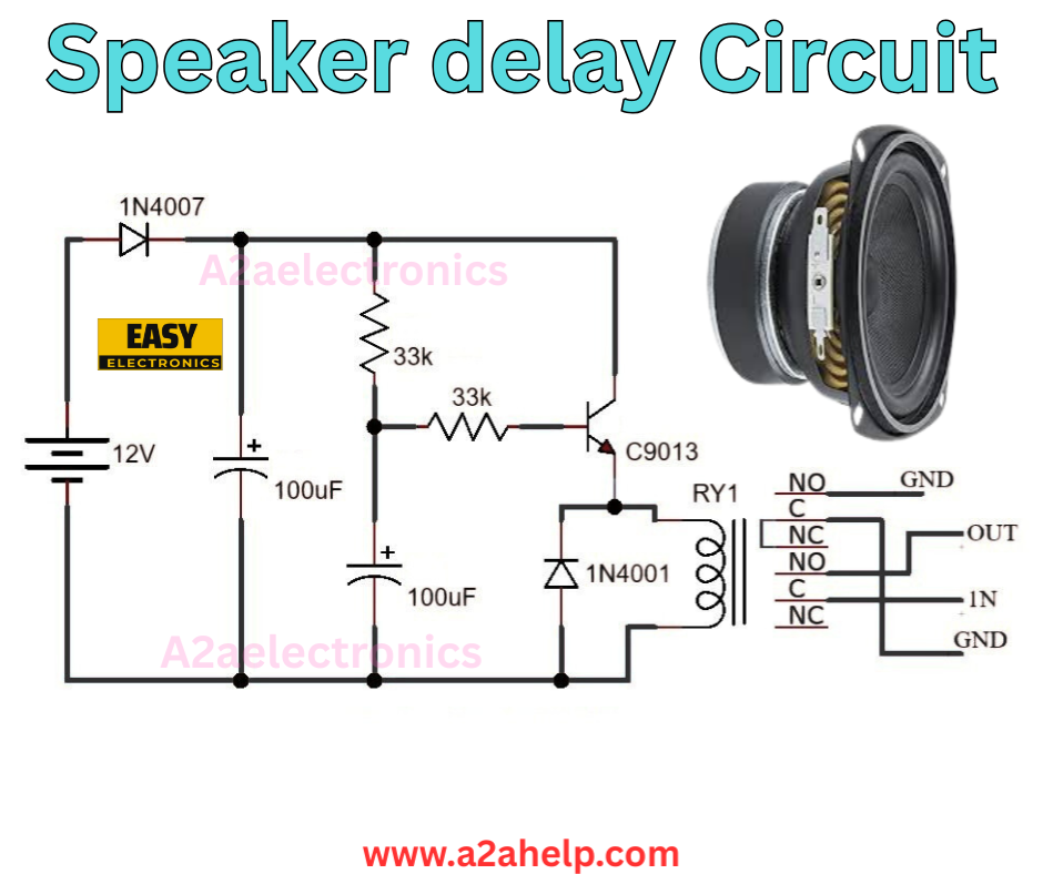 Speaker Delay Circuit