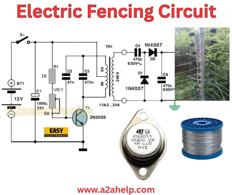 Electric Fencing Circuit