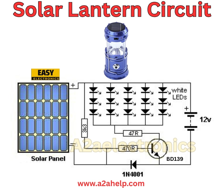 Solar Lantern Circuit