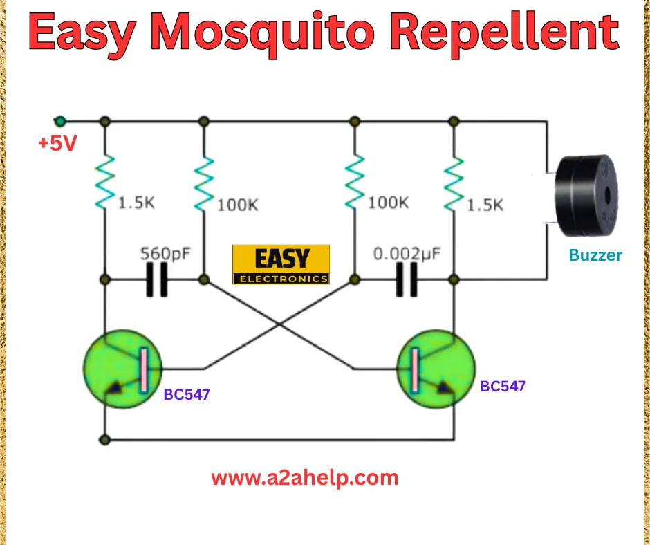 mosquito repellent circuit