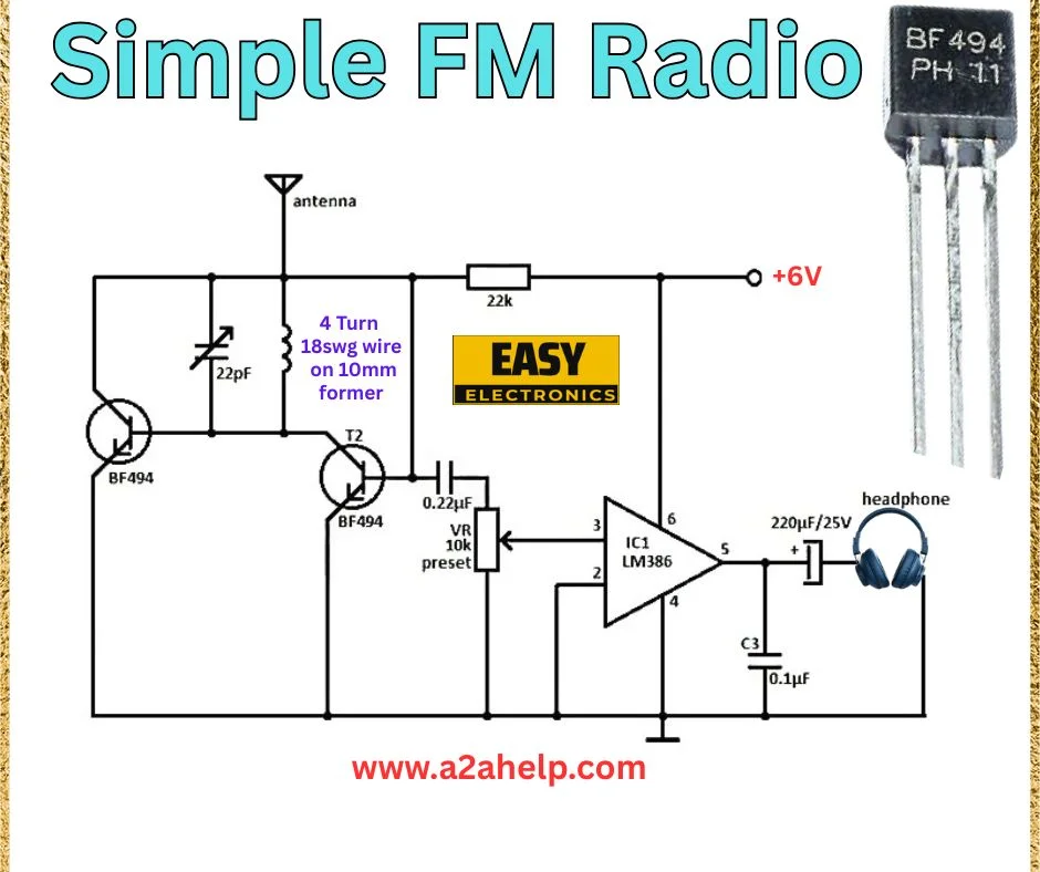 simple FM radio circuit