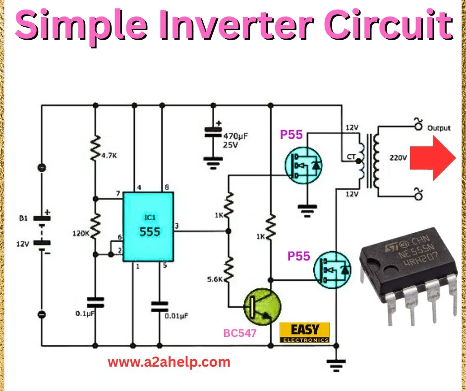 Simple inverter circuit