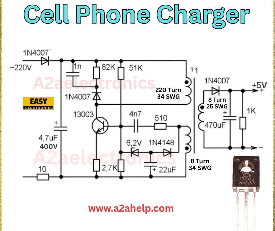 DIY cell phone charger